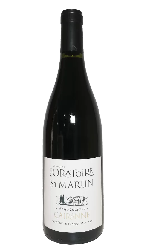 Cairanne - Haut Coustias rouge - Oratoire St Martin
